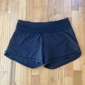 Lululemon shorts 6 black running speed track